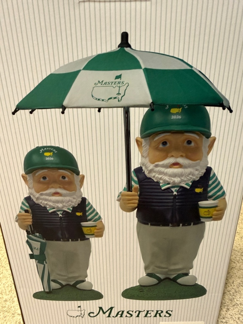 2026 Masters Tournament Gnome-Umbrella Augusta National Golf Club Full Size🔥🔥 - Picture 6 of 16